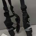 Suspender Boots for Small Dogs, Ultra-Lightweight Waterproof Anti-Slip Puppy Shoes, Adjustable Paw Protector with Reflective Strips for Winter Snow Rain Hiking Small