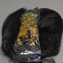 JoneTing Black Cleopatra Wig+Hair Cap + FringeSL Black Bob Hair with Bangs for Women Egyptian Wigs Cleopatra Cospaly Wig Short Straight Bob Cosplay Hairs and Accessories for Halloween Costume Outfit