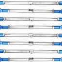 Steel Toe Links Push Rod Steering Links Turnbuckle Rod 5319X 5338R Compatible with Traxxas 1/10 EREVO 2.0 E-Revo Revo Summit RC Upgrade Parts