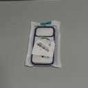 FNTCASE for iPhone 17 Pro Case: Clear Magnetic Phone Cases with Screen Protector Compatible with Magsafe Slim Anti Yellowing Rugged Shockproof Protective Transparent Cell Phone Cover (B-Blue)