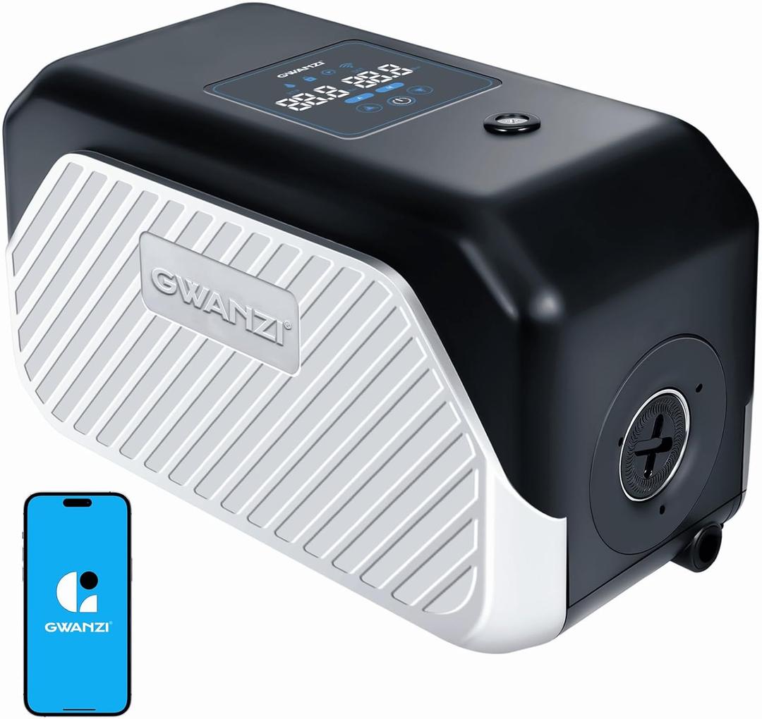 1HP Whole House Variable Speed Water Pressure Booster Pump 90PSI 115V Automatic Penmanent Mangnet Motor Constant Pressure 1320GPH Wireless App Control for Home House Villa Apartmen