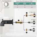 Tub Spout with Diverter, Bathtub Spout for Hand Shower,Matte Black