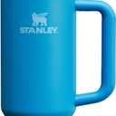 STANLEY Quencher H2.0 Tumbler with Handle and Straw 30 oz | Flowstate 3-Position Lid | Cup Holder Compatible for Travel | Insulated Stainless Steel Cup | BPA-Free | Azure