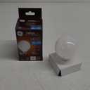 GE Relax LED Light Bulb, 60 Watt, Soft White, G25 Globe Bulb, Frosted, Medium Base (1 Pack)