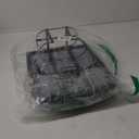 Tabletop Ironing Board with Iron Holder, RAINHOL Small Folding Ironing Board with Cover and Pad, Portable Compact Mini Iron Table for Home & Travel, Black