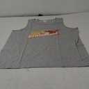 Baltimore Baseball Minimal City Skyline Retro Baseball Lover Tank Top XL