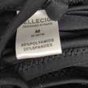 RELLECIGA Women's Triangle Bikini Set (Medium, Black, Ring Style)