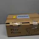 Baby Playpen 50x50 Inch, Play Pens for Babies and Toddlers Baby Fence Play Yards for Indoor & Outdoor with Breathable Mesh Anti-Fall Playpen (light grey)