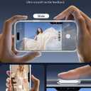 ESR for iPhone 16 Pro Case with Stand, Camera Control Button Compatible with MagSafe, Full-Body Military-Grade Drop Proof Case with Built-in 9H+ Tempered Glass Screen Protector, Clear