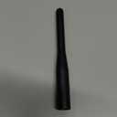 GM Truck Short Antenna, Compatible with 1999-2025 Chevy Silverado/GMC Sierra 1500 2500 3500 Truck Pickup Direct Replacement Antenna Rod, Matte Black 3.6 Inch 6061 Aluminum, Car Wash Safe Proof
