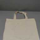 Silkfly 20 Pcs Extra Large Canvas Tote Bags Bulk 19.7x15.8'' Blank Cotton Canvas Bag with Zipper Handles Reusable Plain Grocery Makeup Handbag for DIY(Beige)