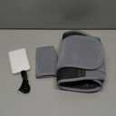 Cordless Heating Pad with Massager, 3 Heat Levels (113F-152F) & 3 Vibration Modes, 5000mAh Rechargeable Portable Back Heating Pad with 20/30/40 Min Timer, 57in Straps for Lower Back Pain Relief