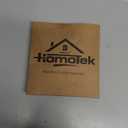 HOMOTEK Square Recessed Sliding Closet Door Finger Pulls, Inner Diameter 2-1/8 Inch(54mm), Flush Handles for Pocket Door, Barn Door Handles,Drawer pulls(Brushed Brass, 4 Pack) (Gold)