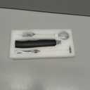 YUSWKO Black Handheld Milk Frother Wand for Coffee, Rechargeable Electric Whisk with 3 Heads 3 Speeds Drink Mixer Coffee Frother For Latte, Cappuccino, Hot Chocolate, Egg