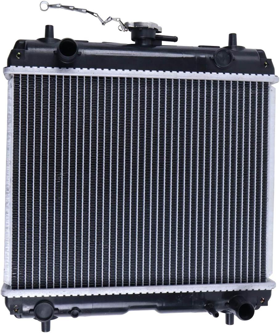 ZTUOAUMA Engine Water Tank Radiator 1G952-72060 Compatible with Kubota D722 D902 DF972 WG972 Z482 Z602 Engines Compact Tractors Scag Commercial Mower