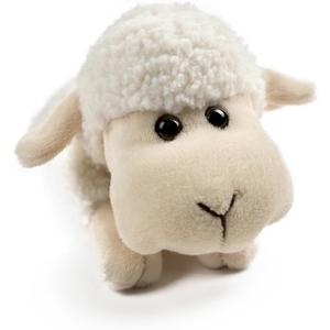 Tiny Heart Sheep Stuffed Animal, Sheep Plush Toy, Lamb Stuffed Animal Cute Soft Stuffed Lamb Kids Boys and Girls Birthday Home Decor Cuddly White Lamb Toys (Prone Position)