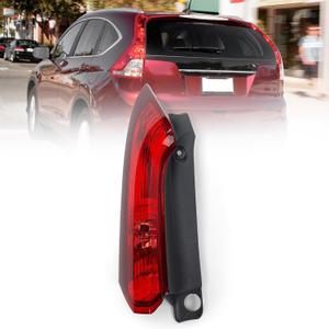 Huray Upper Tail Light for Honda CRV 2012-2014 OE Tail Lamp Replacement (Driver Side (Left))