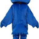 Owl Mascot Costume Halloween Party Blue Owl Costume for Adults