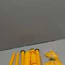 3-Kits Gas Can Spout Replacement,Upgraded Spill-Resistant Nozzle Kit Flexible 8.1-Inch Hose for 1/2/5/10 Gallon Gas Cans (Yellow)