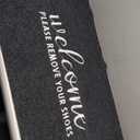 AAZZKANG Large Welcome Mats for Front Door 36"x24" Non Slip Shoes Doormat Easy to Clean Rubber Backing Entry Mat for High Traffic Areas Grey