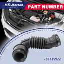 Air Intake Hose Compatible with 2013-2021 Buick Encore 2015-2021 Chevy Trax Replaces# 95135922 Air Filter Hose