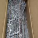 Haipeel 52 Inch Outdoor Ceiling Fan Without Light, 3 Blade Propeller Wood with Remote Control, Rustic Reversible Quiet Outdoor Fan for Patios Farmhouse Sunroom, Damp Rated&ETL Listed, Dark Walnut