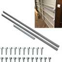 16 Foot Garage Door Strut, Garage Door Strut 16 Foot, Heavy Duty Garage Door Reinforcement Bracket Kit, Garage Door Hurricane Brace Kit