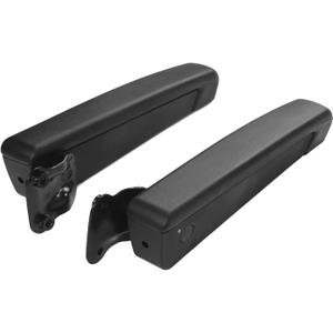 generic 1 Pair Adjustable Car Seat Armrest Adjustable Armrest Seat Arm Rest, Shock Resistant, PU Sponge, Universal Black Armrest for Automobiles Trucks, Black Armrests, generic9t5b1adncg 
