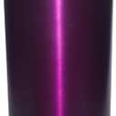 Travel Coffee Mug - 16 Oz. Stainless Steel Insulated Coffee Mug, Leak Proof Tumbler w/Dishwasher Safe Lid, Double Wall Travel Cup, Reusable Insulated Tumbler for Hot & Cold Beverages (Dark Purple)