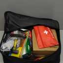 Car Emergency Kit with Portable Air Compressor, First Aid Kit, Jumper Cables, Roadside Safety Emergency Tool Kit for Women, Men, Teen