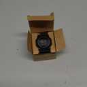 Mens Watch Ultra-Thin Digital Sports Watch Waterproof Stainless Steel Fashion Wrist Watch for Men Women (Black)