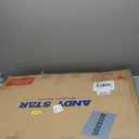 ANDY STAR Gold Vanity Mirror, 22x30 Inch Brushed Gold Bathroom Mirror, Antique Brass Asymmetrical Mirror in Rust-Proof Stainless Steel Metal Frame, Unique Butterfly Shape, Ideal for Home Remodel