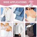 Stitch Gun for Clothes Handheld Stitch Gun Quick Clothing FixerSewing Kit Includes 1,000 Black Fasteners & 1,000 White Fasteners & 6 NeedlesTagging GunPink