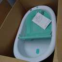 Frida Baby 4-in-1 Grow-with-Me Baby Bathtub, Baby Tub for Newborns to Toddler with Removable Bath Seat & Backrest for Bath Support in Tub