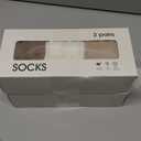 Womens Cozy Crew Socks Soft Winter Sleeping Christmas Fuzzy Ankle Socks 3 Pairs Size 5-10 (Solid Color D)