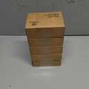 5 x Vitalizart Red Velvet Ribbon Set 3/8" x 15 Yd Burgundy Wooden Spool Fabric Trim 3 Rolls * 5 Yd for Christmas Wreath Decoration Handmade Craft Ornaments Gift Wrapping & Bow Making