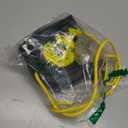 VEVOR Retractable Extension Cord Reel, 30 FT, Heavy Duty 16AWG/3C SJTOW Retractable Power Cord Reel with Lighted Triple Tap Outlet 10 Amp Circuit Breaker 4.5FT Lead-in Cord, for Ceiling or Wall Mount (Yellow)