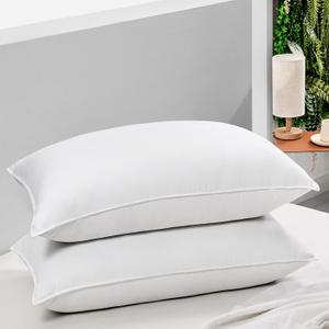 HARBOREST King Size Bed Pillows Set of 2 - Luxury Hotel Collection Down Alternative Pillows for Sleeping, 20 x 36 Inches (Classic)
