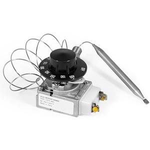 60125401 Deep Fryer Thermostat with Knob Switch, Millivolt Thermostat RX-1-36, 1/4" Mpt Stuff Box Compatible with Pitco 60124501, Imperial 1175, American Range 11113 A50400, Royal Range 3113, 200-400F