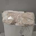 Westinghouse Queen Size Electric Blanket, Flannel to Sherpa Reversible, Heated Blanket Queen with Dual Control 10 Heating Settings & 1-12 Hours Auto Shut Off, Machine Washable, (84" x 90", Beige)