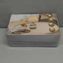 10" H Small Rechargeable Cordless Ceramic Table Lamp with Remote, RGB & Warm White Light, Timer & Dimmer, Battery Table Lamp with Linen Shade for Patio, Bedroom, Living Room, Dining Table