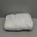 All-in-One Quiet Water Resistant Zip-Up Mattress Protector to Help Protect Against Irritants, Queen, White (FRE146XXWHIT03)
