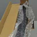 PHOENANCEE Square Floating Shelves,Wall Plants Holder,Bathroom Wall Decor,Framed Decorative Shelf Black,Modern Chic Set of 2 for Living Room Bedroom Home Office,Soild Wood,L+S