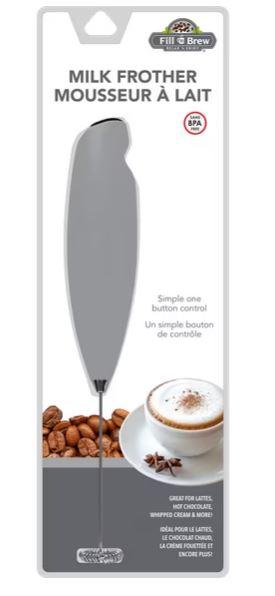 Fill Brew Milk Frother Mousseuer A Lait,Pack Of 2