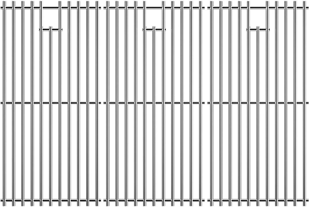17" Stainless Steel Cooking Grates for Charbroil Commercial Infrared 3 Burner 463355220 463242516 463242515 466242615 463243016, Grill Grates for 463346017 466242616 463367016 463246018, G466-0025-W1A