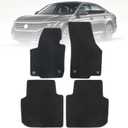 GXARTS Waterproof Car Floor Mats Carpet Full Set Compatible with Volkswagen Passat 2012 2013 2014 2015 2016 2017 2018 2019 | All-Weather Protect，with Anti-Slip Backing