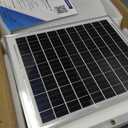 Gefolly FL-10000W Solar Street Light Outdoor, Flood Security Parking Lot, 2 Pack