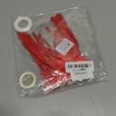 Rsstarxi 30 Pack Red Bow Cake Toppers Bows Cake Decorations Birthday Bowknot Ribbons CupcakeToppers for Girls Baby Shower Bridal Wedding Birthday Anniversary Party Decorations Supplies