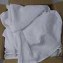 BRILLMAX 6 Pack White Round Tablecloths 108 Inch - Circle Bulk Linen Polyester Fabric Washable Table Cloth Cover for Wedding Reception Banquet Birthday Party Buffet Restaurant