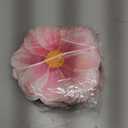 Qilery 100 Pcs Flower Shaped Napkins Disposable Floral Paper Napkins Spring Decorative Flower Tableware for Wedding Bridal Baby Shower Birthday Summer Dinner Party Decor(Pink)